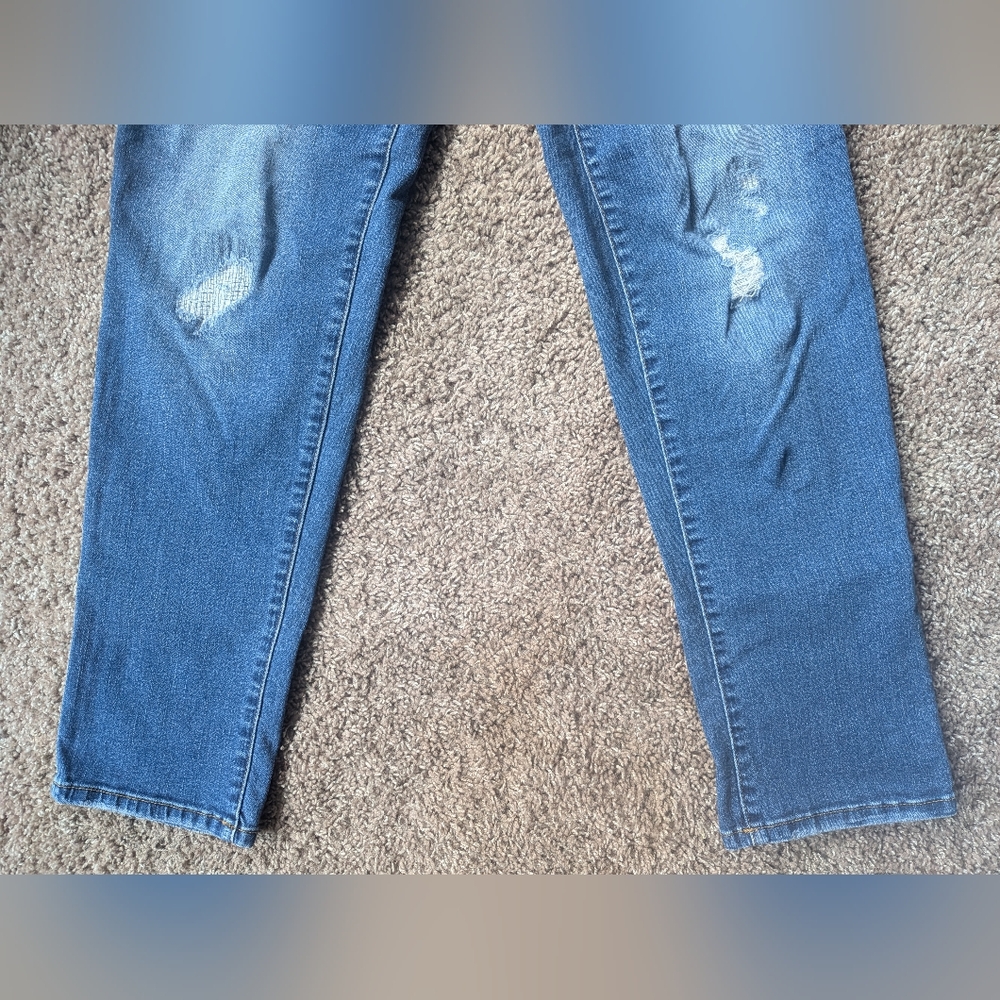 Chicos The Platinum Mid-Rise Stretch Denim Boyfriend Jeans Size 0 - Picture 4 of 10